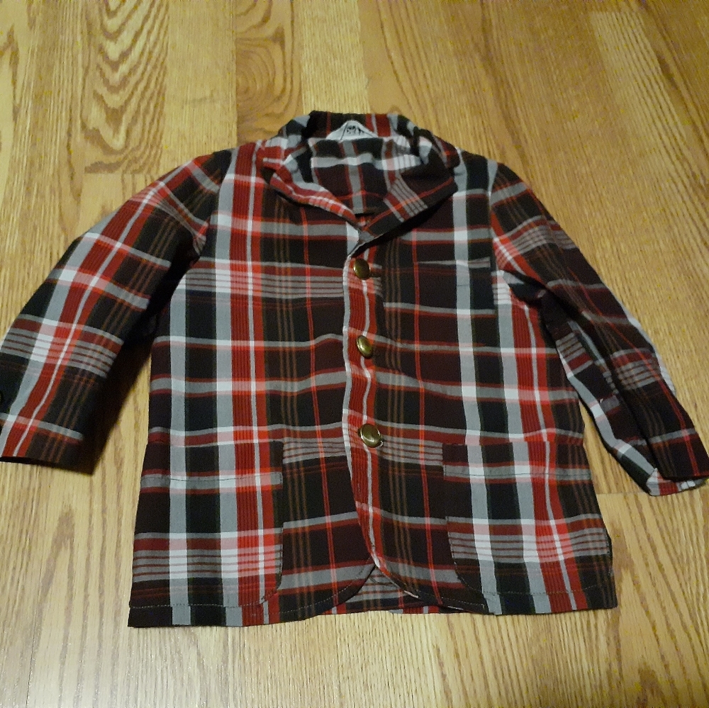 Vintage Tom Sawyer's For Real Boys Plaid Shirt